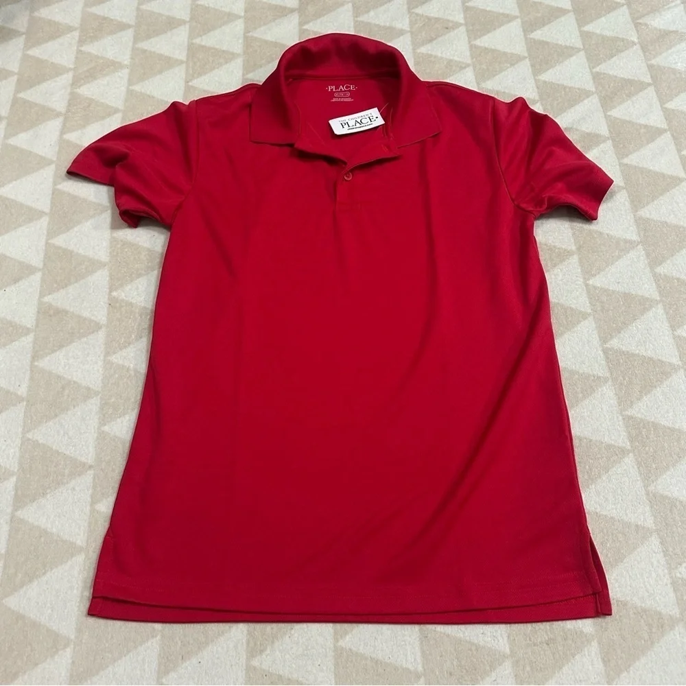 The Children’s Place Boys Uniform Performance Polo - Red